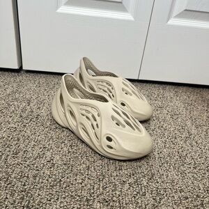 Starring the Yeezy foam runners (adidas), used maybe 5-7 times & very comfy.